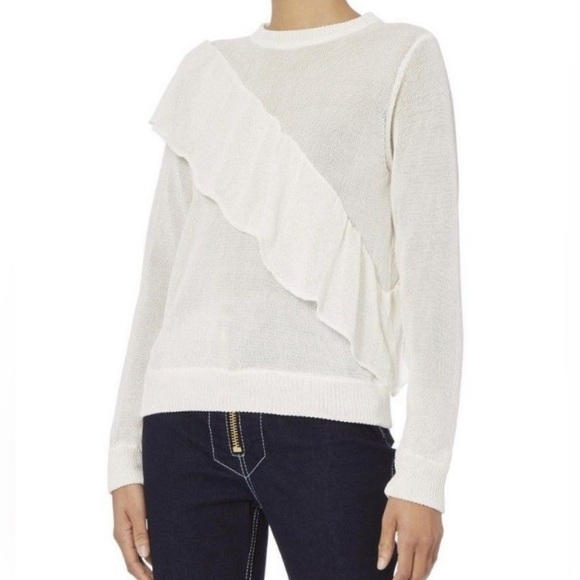 IRO Sweaters - IRO Raja Ruffled Sweater Size XS